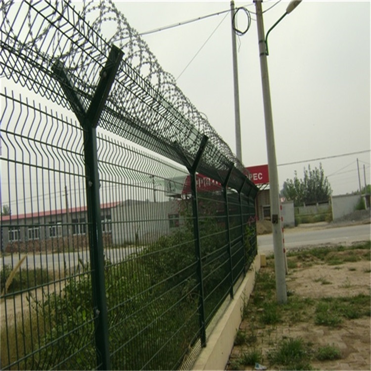 宜賓菜壩民用機(jī)場圍界防攀爬解決方案圖片3